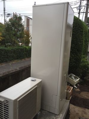 電気温水機⇒エコキュートへの御取替え